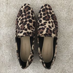 Marc Fisher Leopard Print Loafers